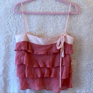 Theory Light Pink Tank Top